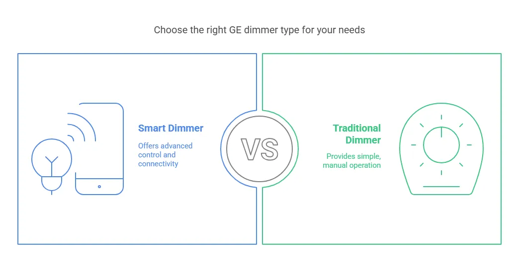 Identifying Your GE Dimmer Switch Smart vs. Non-Smart