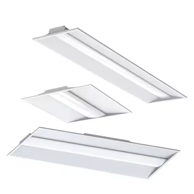 Recessed Back-Lit Commercial LED Ceiling Troffer