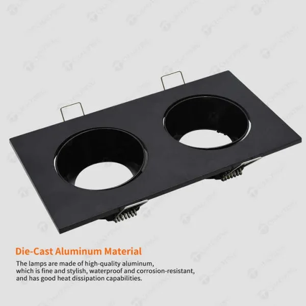 6 Inch LED Recessed Downlight UL Damp Rated Aluminum Housing