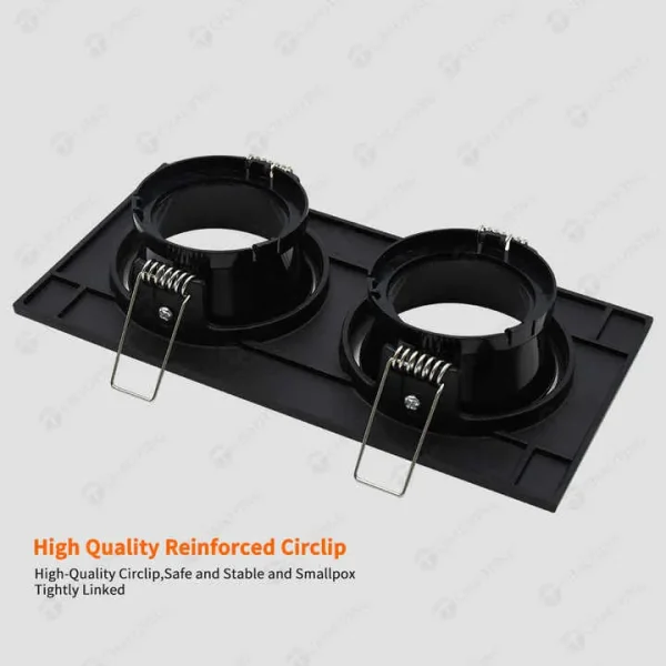 6 Inch LED Recessed Downlight UL Damp Rated Aluminum Housing