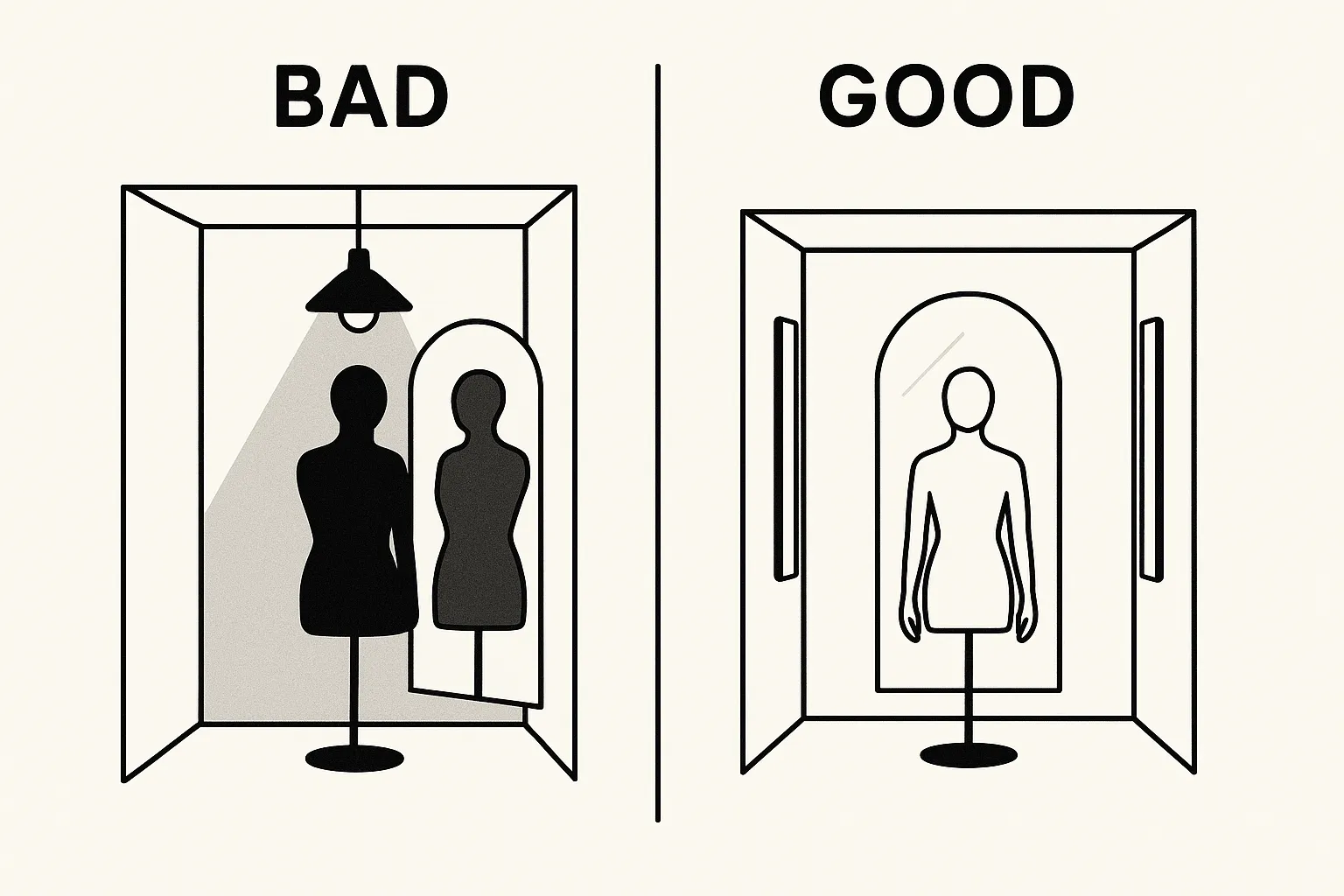 Design Flattering Light for Dressing Rooms