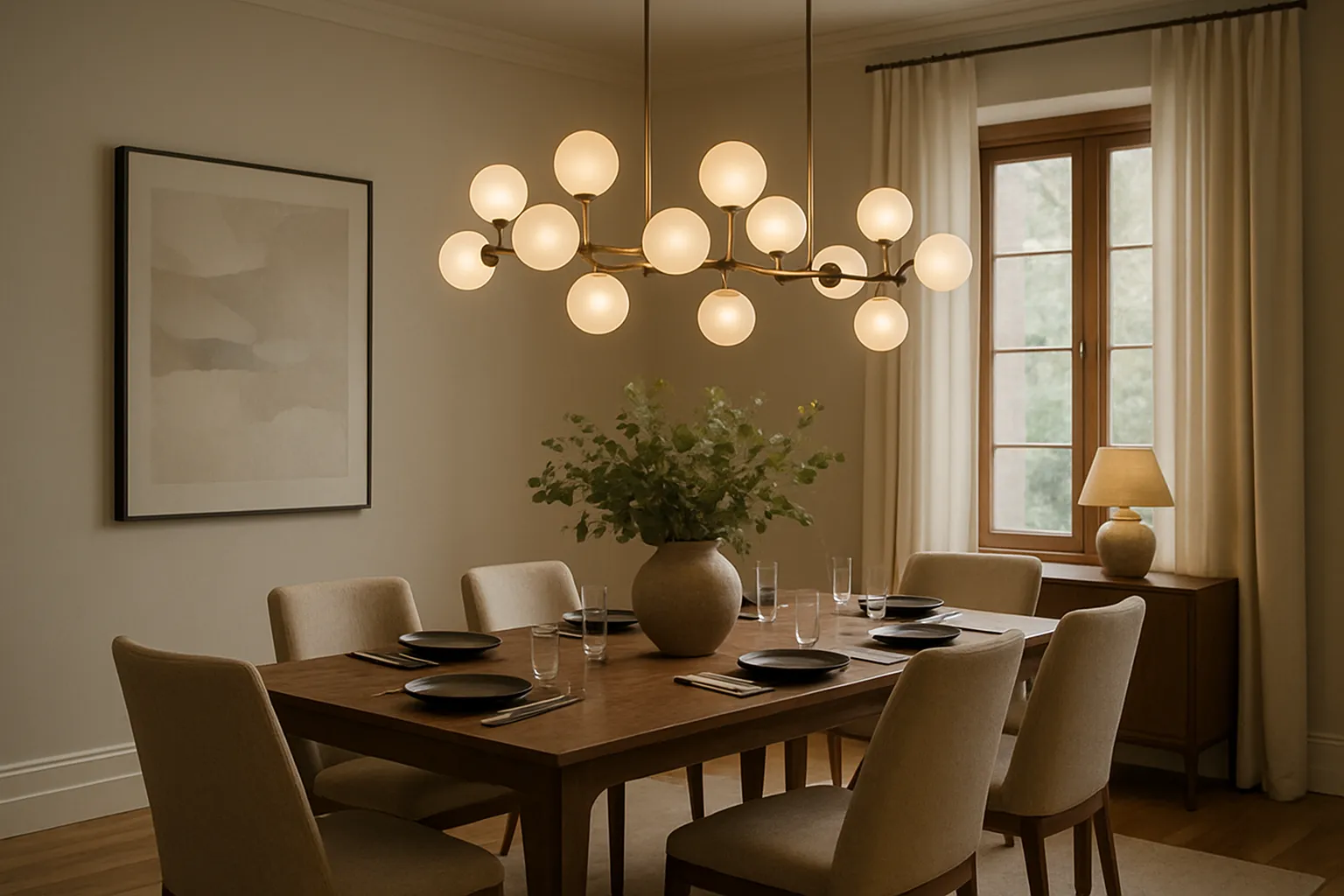 Dining Area Mood Creation