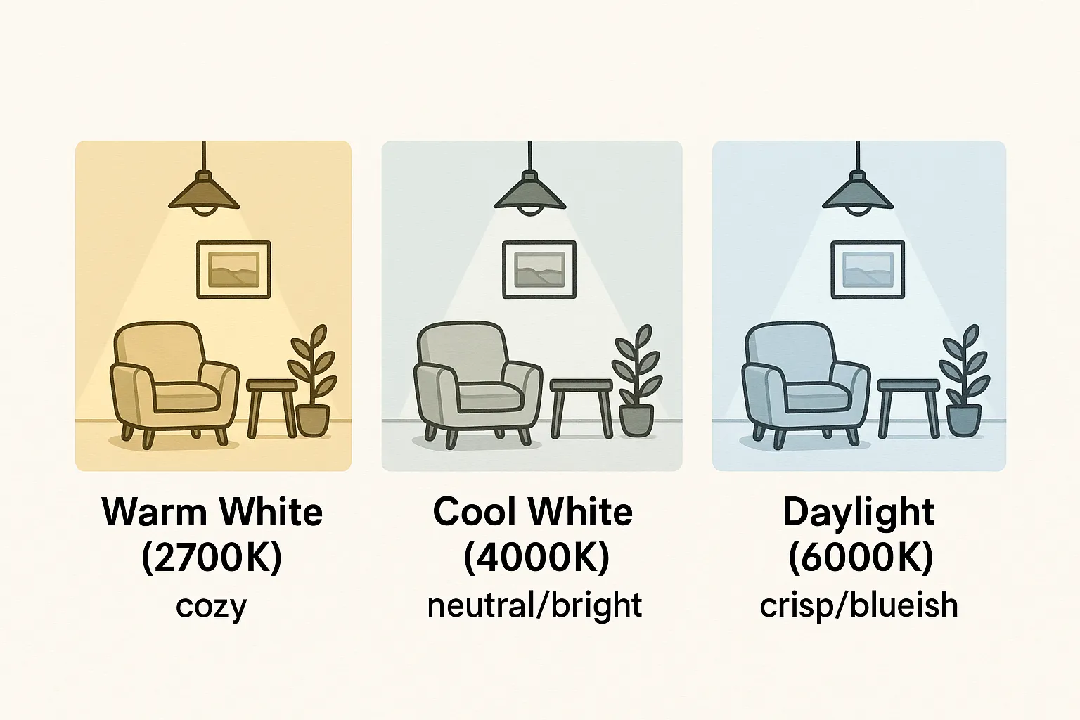 Light Color (CCT) and Room Feel