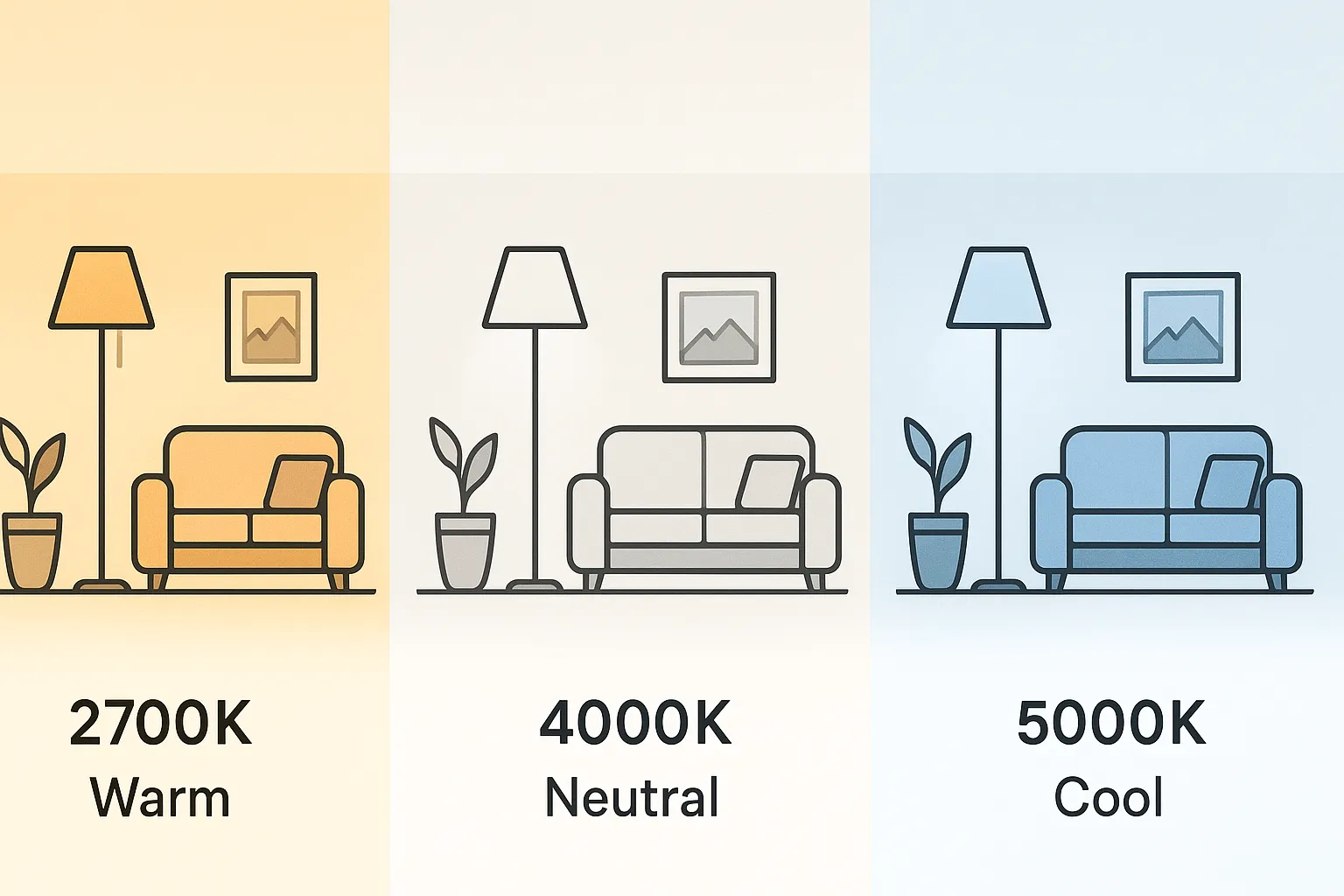 Select Appropriate Color Temperatures (CCT)