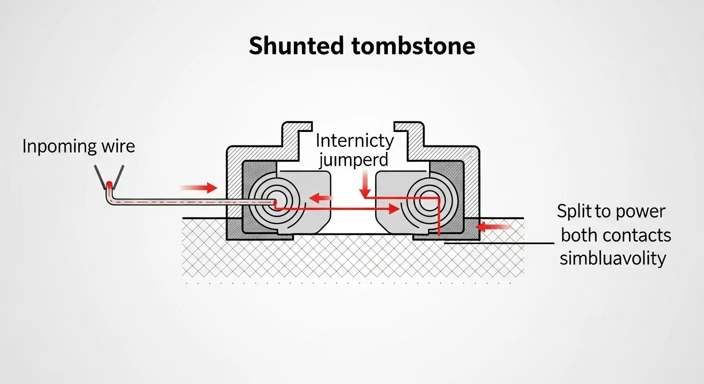 Electrical Current in Shunted Sockets
