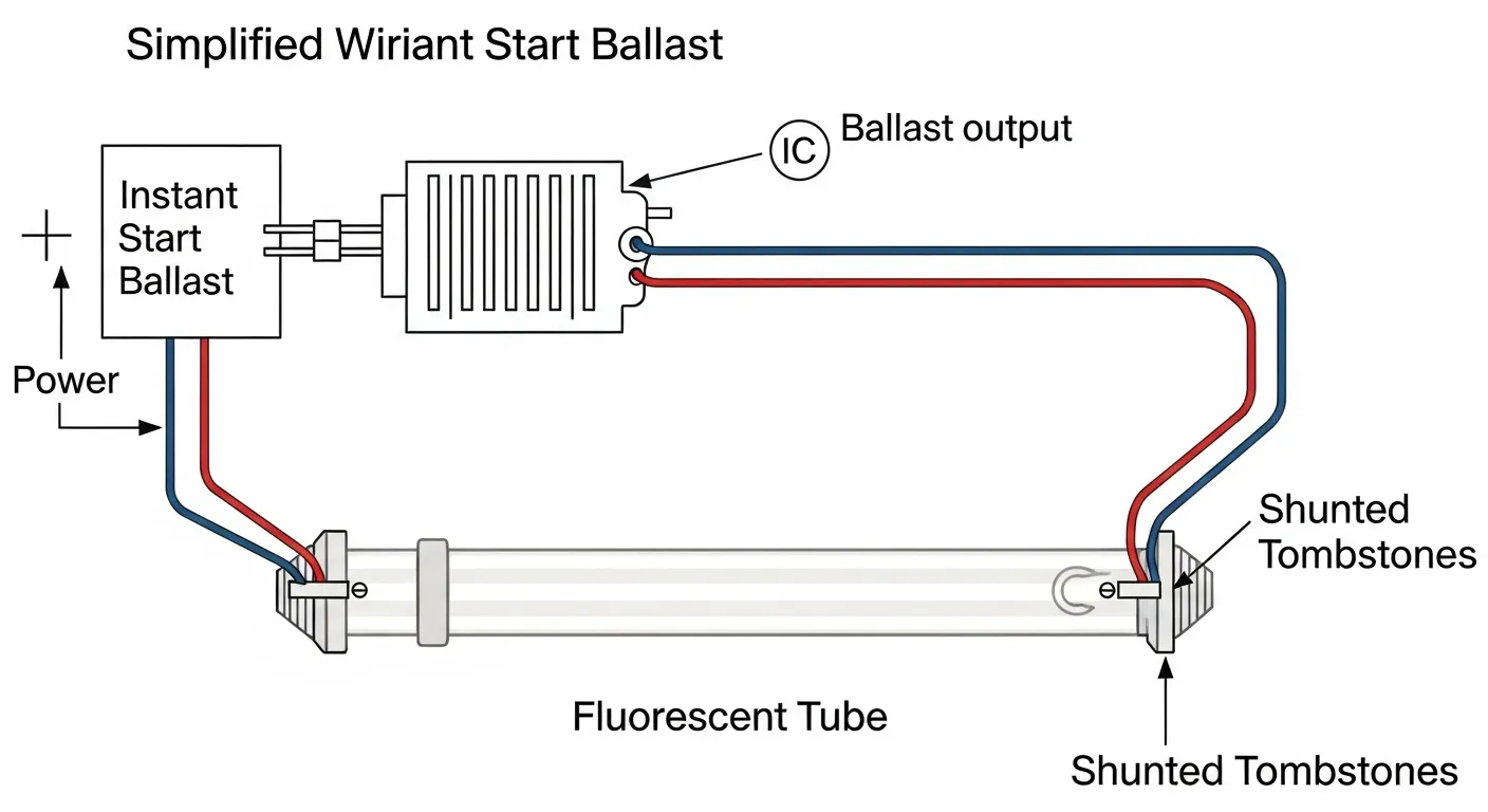 Matching with Instant Start Ballasts