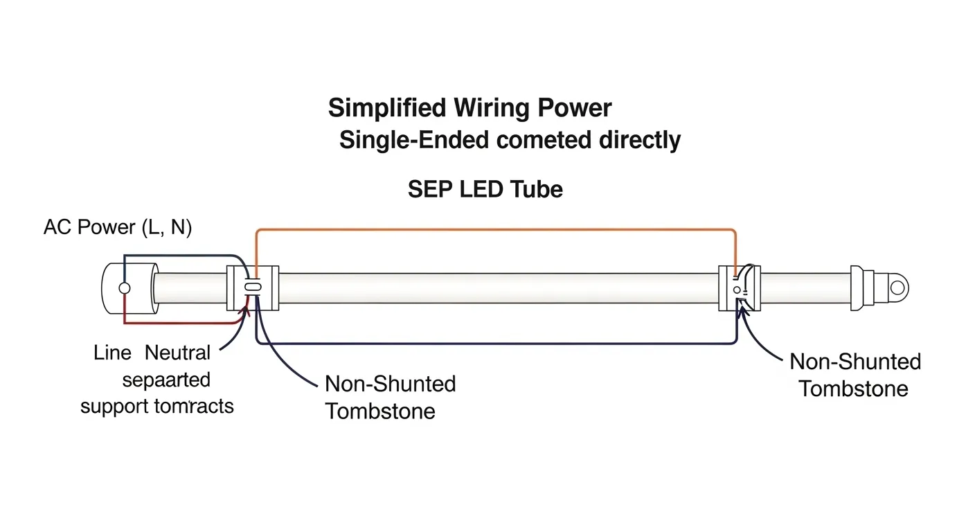 Non Shunted Sockets for Direct Wire LEDs