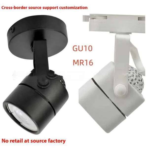 55W Commercial Suspended Track Lighting - Die-Cast Aluminum, CE