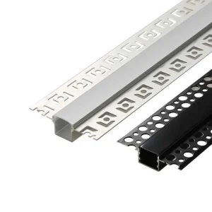 6063 Aluminum LED Plasterboard Profile for Ceiling Linear Lighting