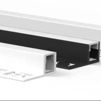 6063 Aluminum Plaster In LED Profile for Recessed Lighting