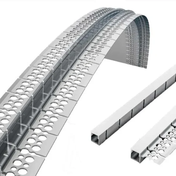 6063 Flexible LED Profile for Plaster In Lighting