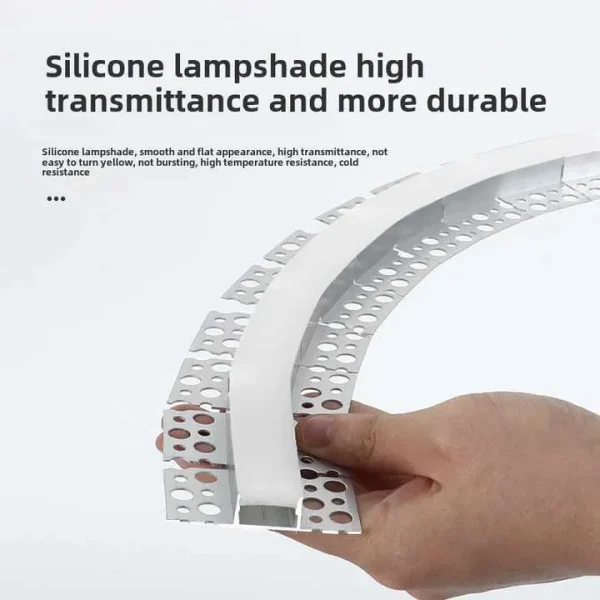 6063 Flexible LED Profile for Plaster In Lighting