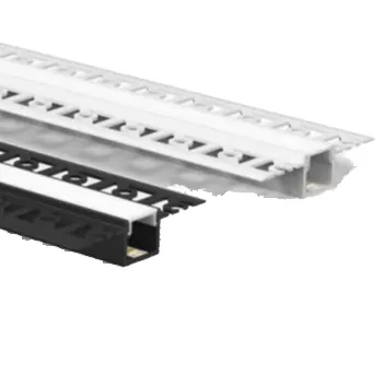 6063 LED Ceiling Profile for Plaster In, 2m Length