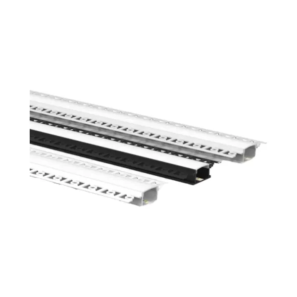 6063 LED Ceiling Profile for Plaster In, 2m Length