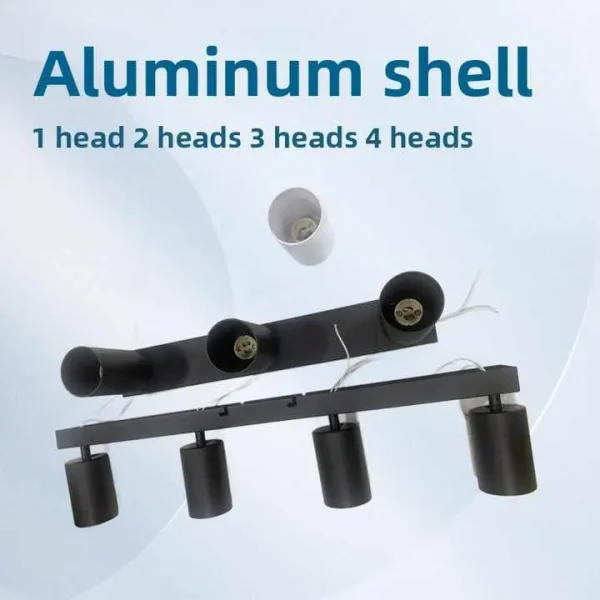 Best Track Lighting for Retail Stores: GU10 LED 6063 Alum