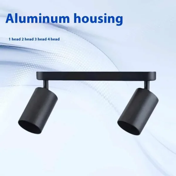 Best Track Lighting for Retail Stores: GU10 LED 6063 Alum