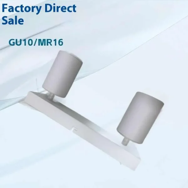 Best Track Lighting for Retail Stores: GU10 LED 6063 Alum