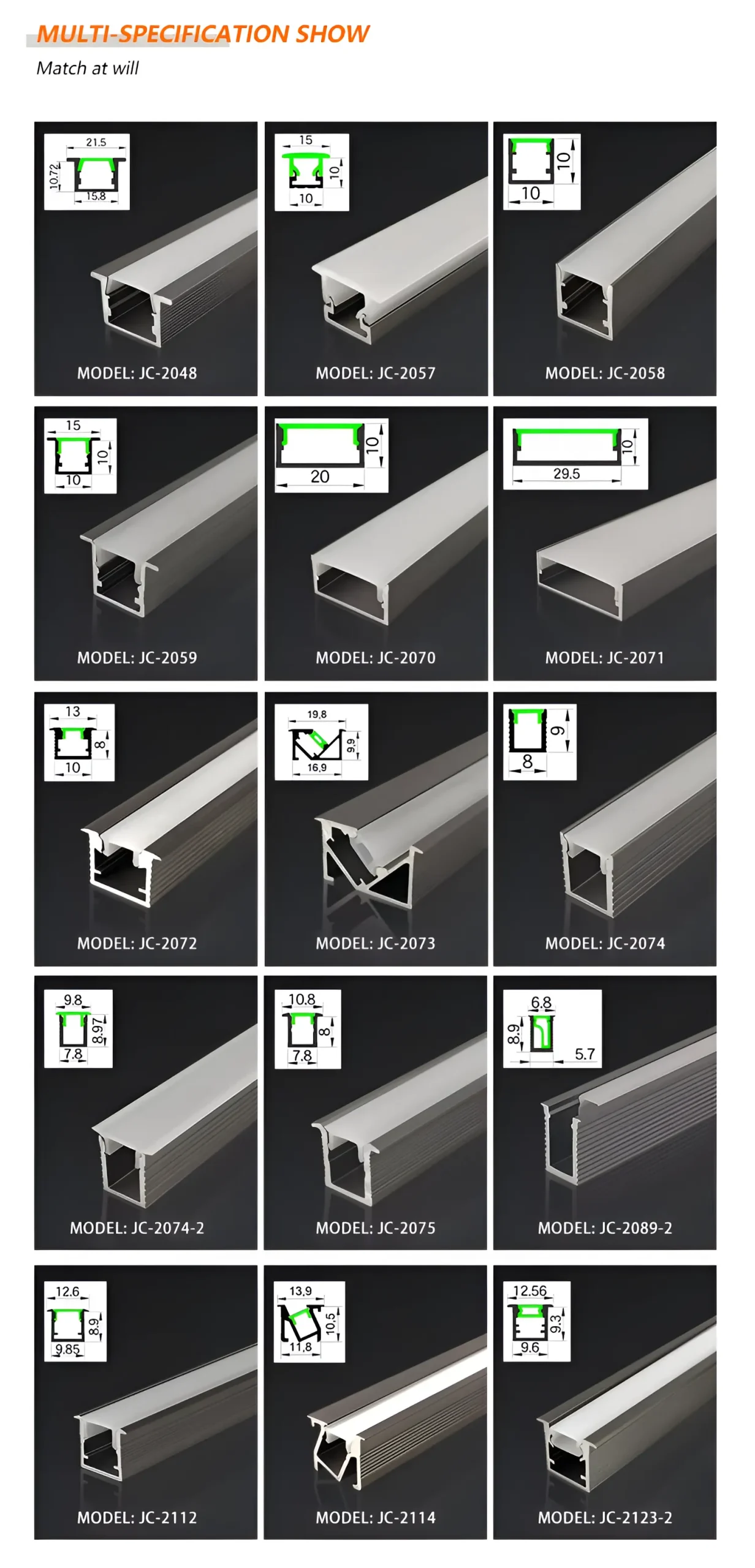 Case_Aluminum_LED_Recessed_Profile_(W10x8mm)_007 Case_Aluminum LED Recessed Profile (W10x8mm)_007