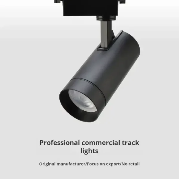 Commercial Track Lighting GU10 Aluminum 6063-T5