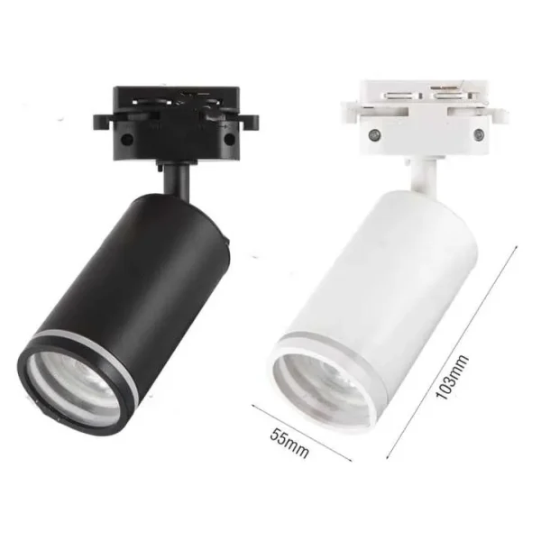 GU10 Aluminum Ceiling Tracking Lights with ETL Listing