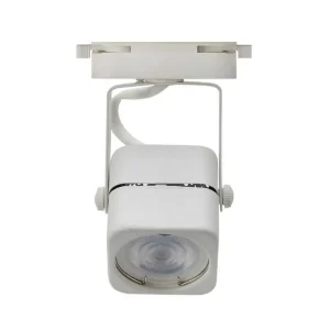 GU10 LED Track Lighting for Studio, 6063 Aluminum, Surface Mount