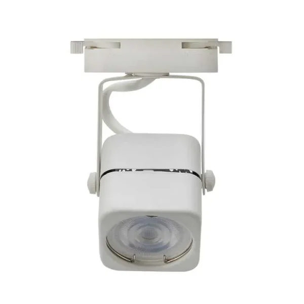 GU10 LED Track Lighting for Studio, 6063 Aluminum, Surface Mount