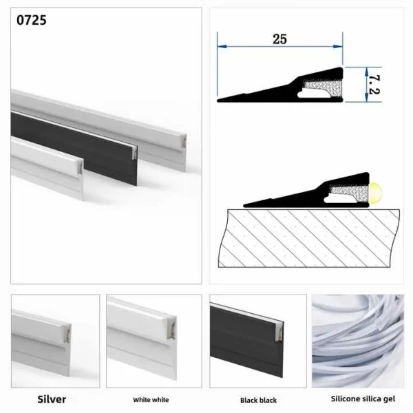 LED Lights in Bedroom Ceiling: 6063 Aluminum Profile