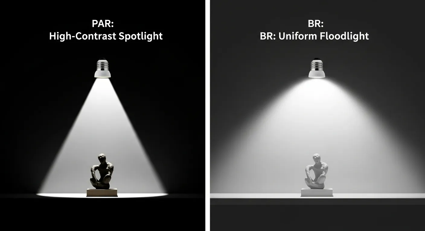 PAR vs. BR Bulbs The Main Differences