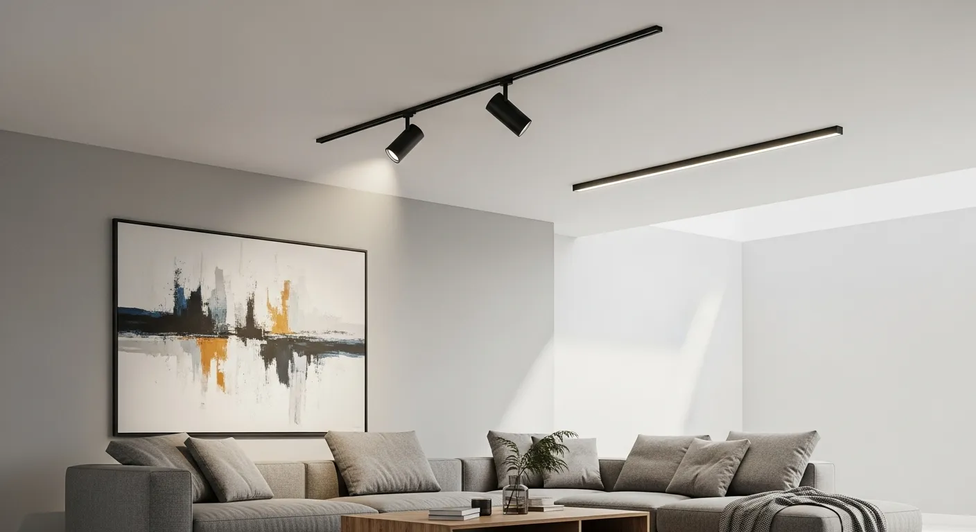 morden track lighting in US