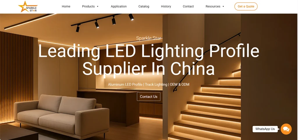 Sparkle Star: The Quality-Assured LED Profile Supplier