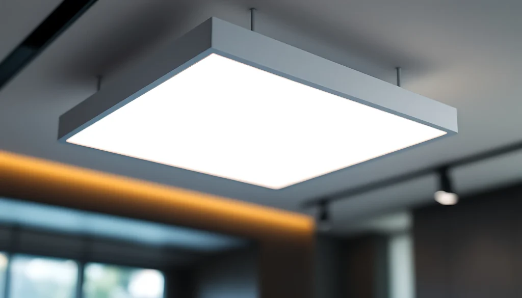What is LED troffer?