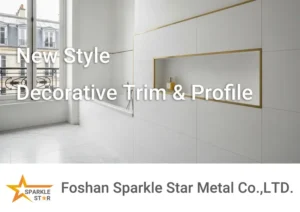 New Style Decorative Trim & Profile - Sparkle Star