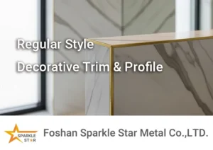 Regular Style Decorative Trim & Profile - Sparkle Star