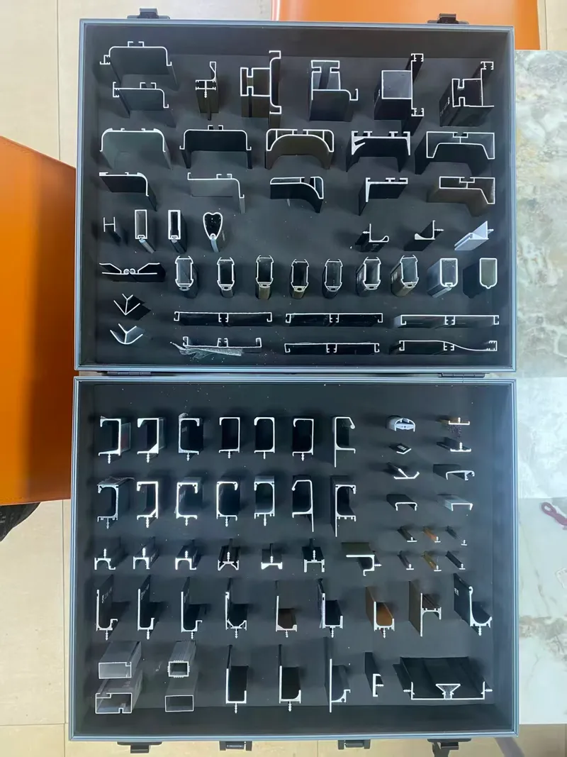 Small Aluminium Profile for Furniture Sample Box